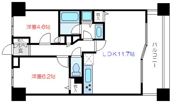 LANAI　T　GARDENの物件間取画像